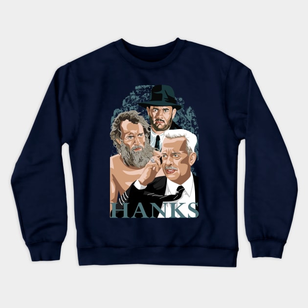 Charismatic HANKS Crewneck Sweatshirt by Tiro1Linea